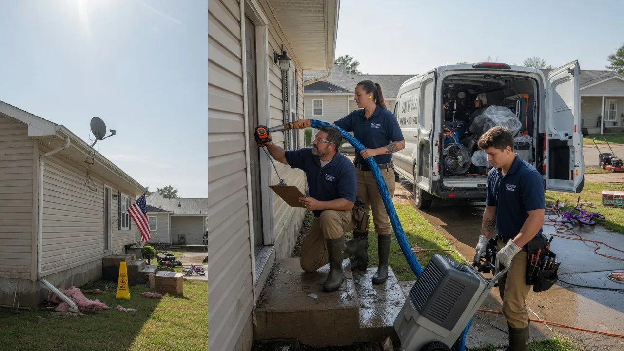 Ceiling Water Damage Restoration in Mifflinville, PA near me